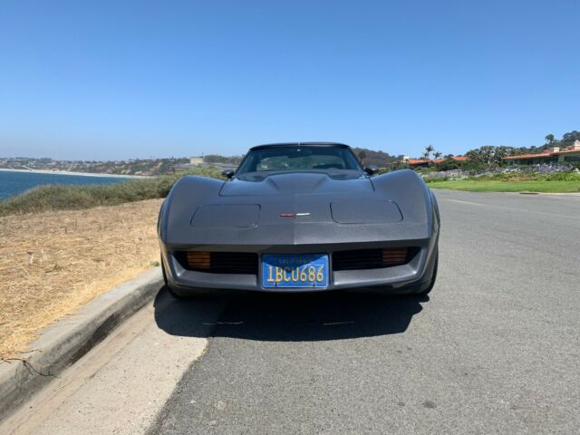 1981 Gray Chevrolet Corvette Coupe