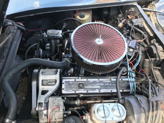 1981 Blue Chevrolet Corvette Convertible