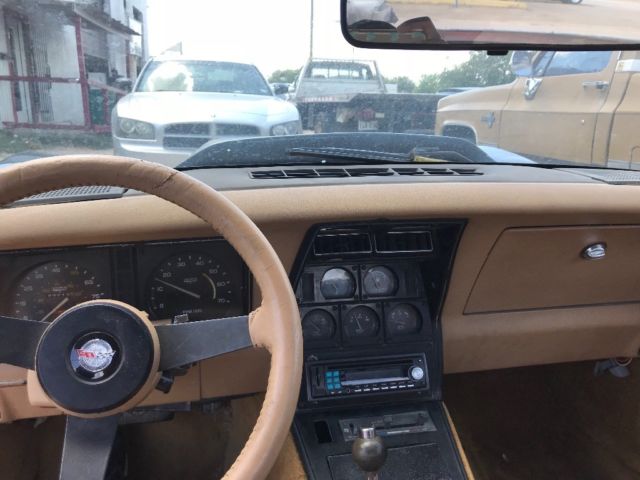 1981 Blue Chevrolet Corvette Convertible