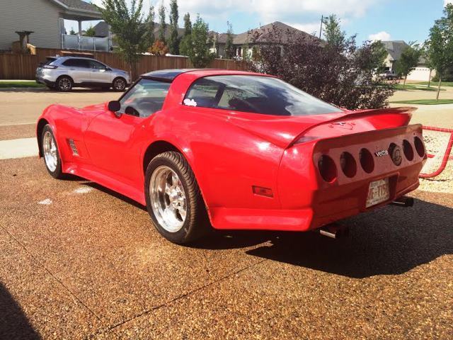 1981 Blue Chevrolet Corvette Coupe