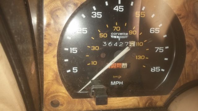 1981 Black Chevrolet Corvette Coupe