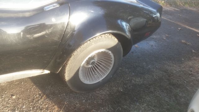 1981 Black Chevrolet Corvette Coupe