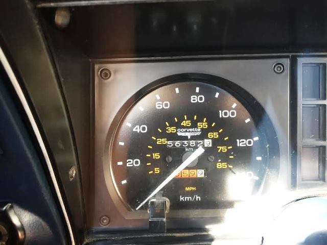 1981 Blue Chevrolet Corvette Coupe