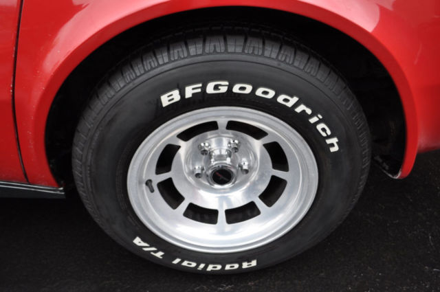 1981 Red Chevrolet Corvette --