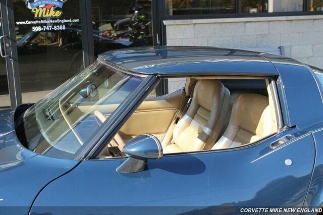 1981 Blue Chevrolet Corvette Coupe