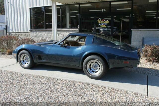 1981 Blue Chevrolet Corvette Coupe