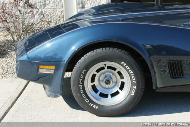 1981 Blue Chevrolet Corvette Coupe