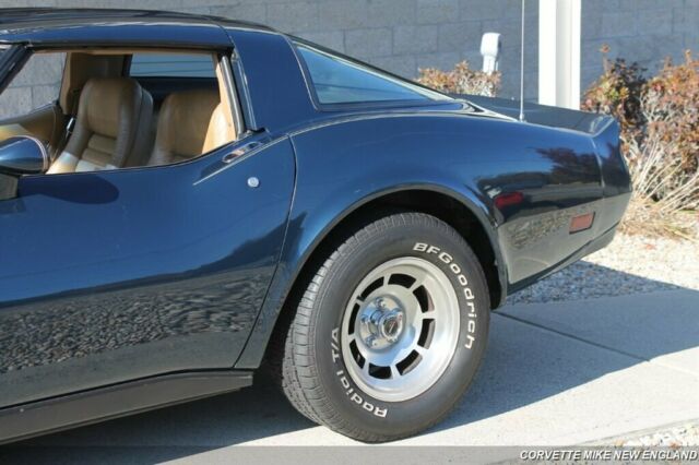 1981 Blue Chevrolet Corvette Coupe