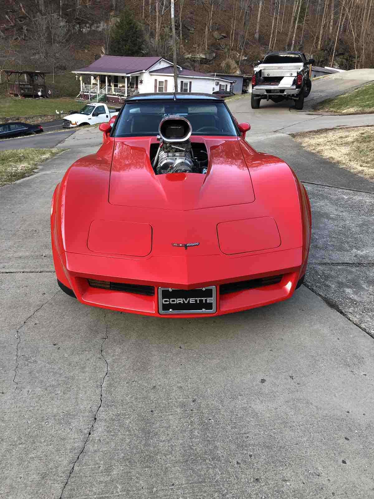1981 Red Chevrolet Corvette Coupe