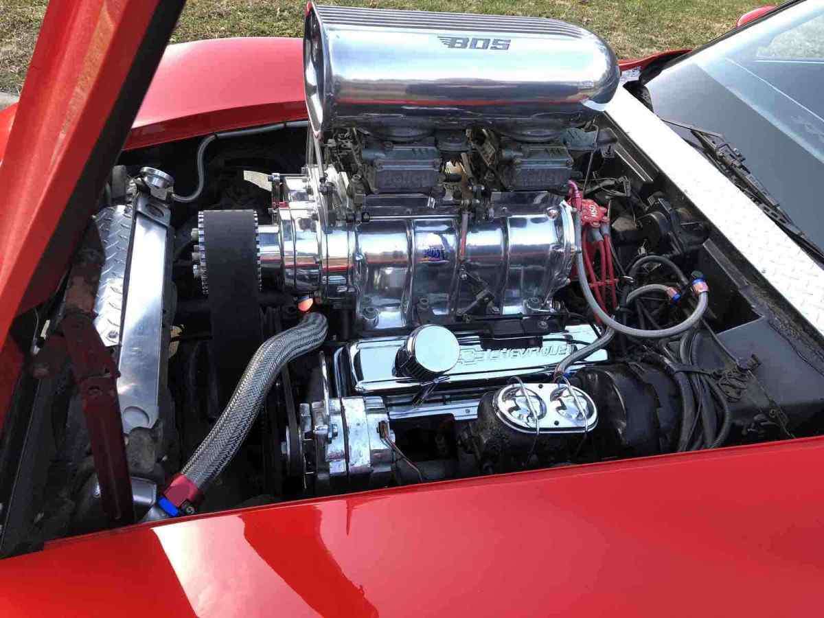 1981 Red Chevrolet Corvette Coupe