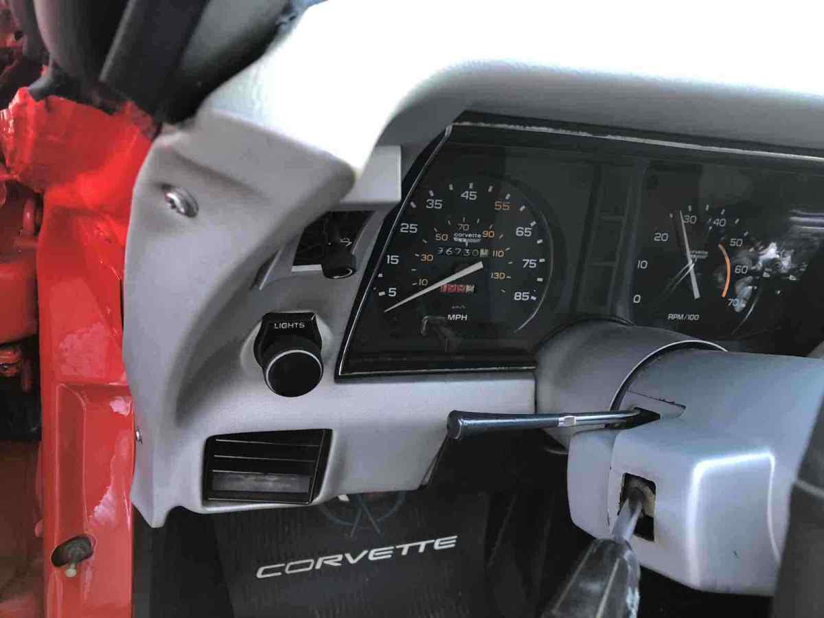 1981 Red Chevrolet Corvette Coupe
