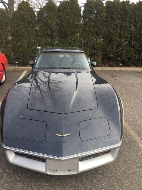 1981 Blue & Grey Chevrolet Corvette Coupe