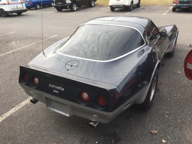 1981 Blue & Grey Chevrolet Corvette Coupe