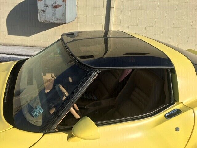 1981 yellow Chevrolet Corvette Coupe