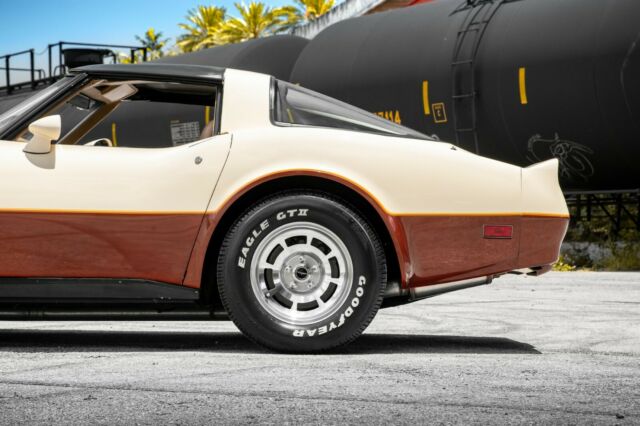1981 Beige/Bronze Chevrolet Corvette Coupe