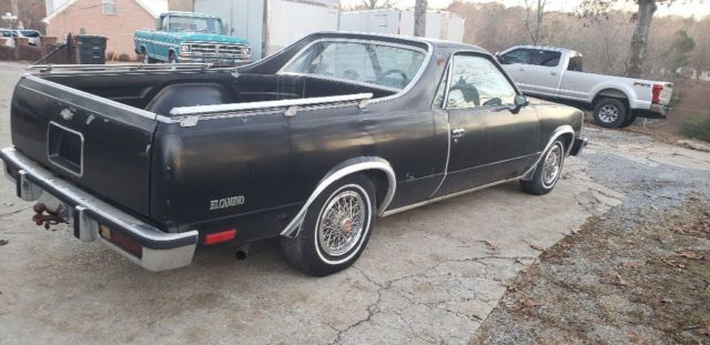 1981 Black Chevrolet El Camino