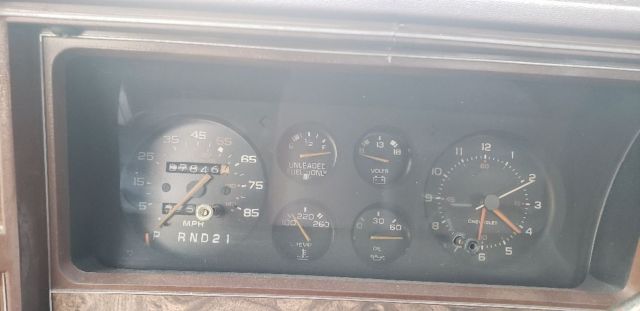 1981 Black Chevrolet El Camino