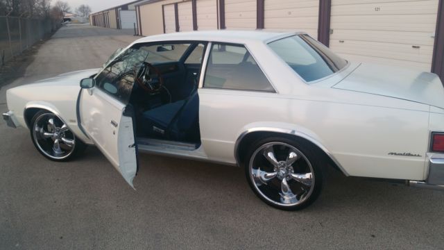 1981 White Chevrolet Malibu Coupe