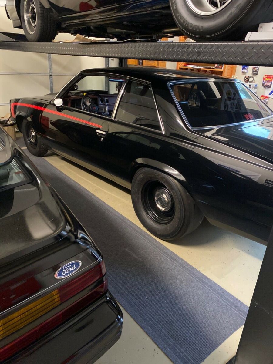 1981 Black Chevrolet Malibu Coupe