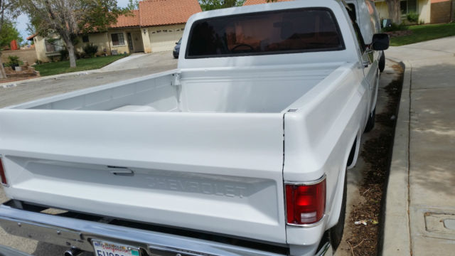 1981 White Chevrolet C-10 Short Bed