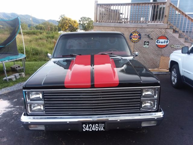 1981 Black Chevrolet Other Pickups Standard Cab Pickup