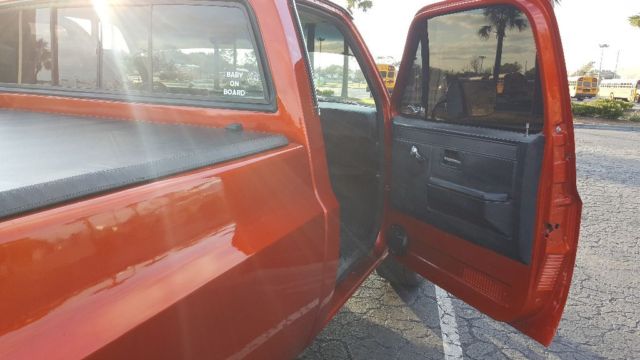 1981 Orange/Black Chevrolet C-10 Cab & Chassis