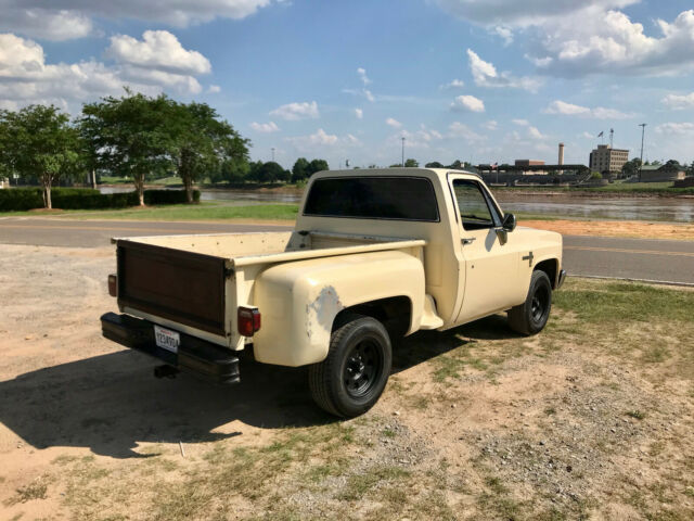 1981 Cream Chevrolet C-10 Standard Cab Pickup