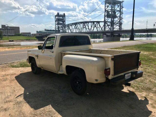 1981 Cream Chevrolet C-10 Standard Cab Pickup