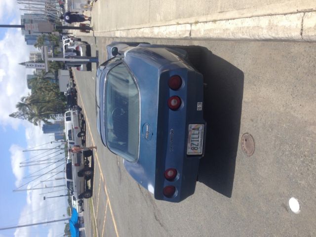 1981 Blue Chevrolet Corvette Convertible