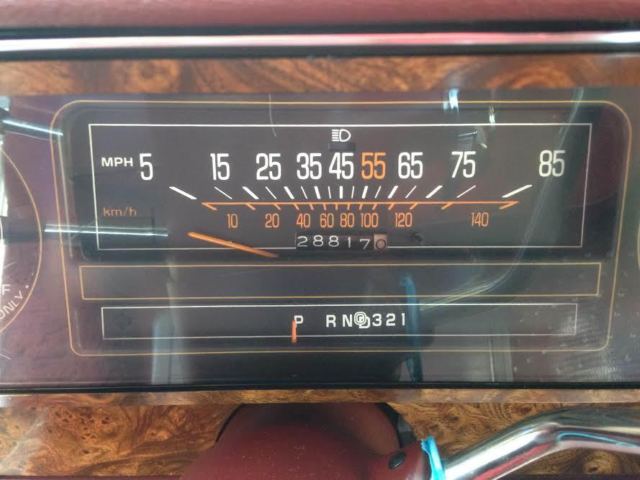 1981 White Chevrolet Capriceold Sedan