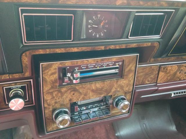 1981 White Chevrolet Capriceold Sedan