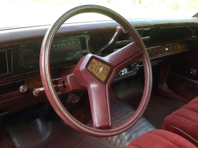 1981 White Chevrolet Capriceold Sedan