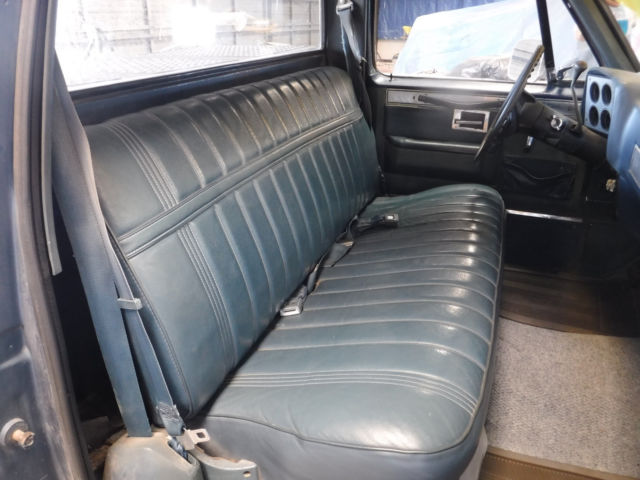 1981 Blue/Silver Chevrolet C/K Pickup 1500 Standard Cab Pickup