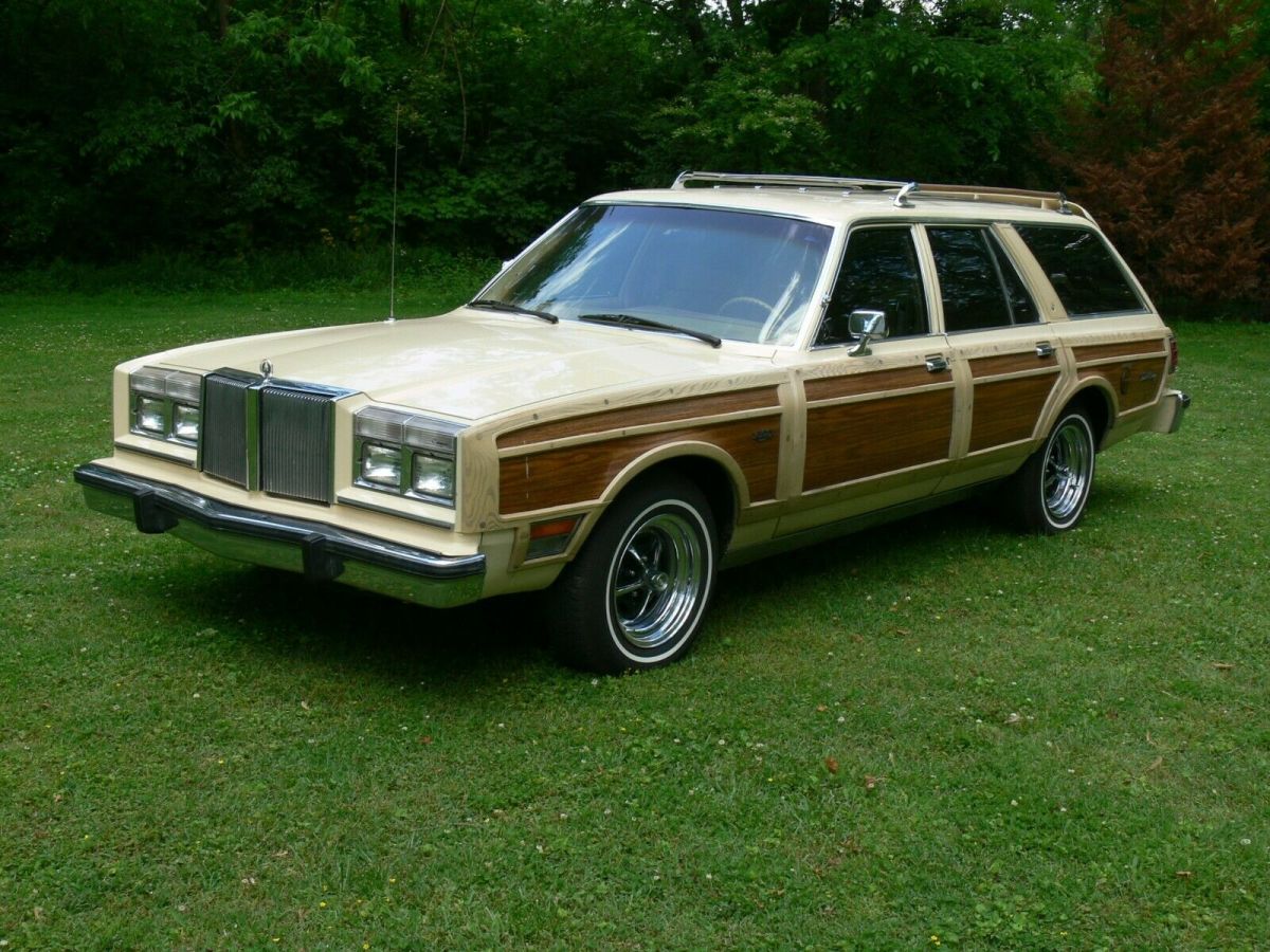 1981 Tan Chrysler Town & Country Wagon