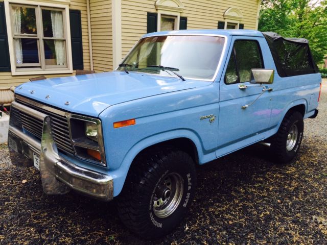 1981 Ford Bronco Convertible