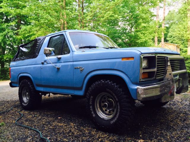 1981 Ford Bronco Convertible