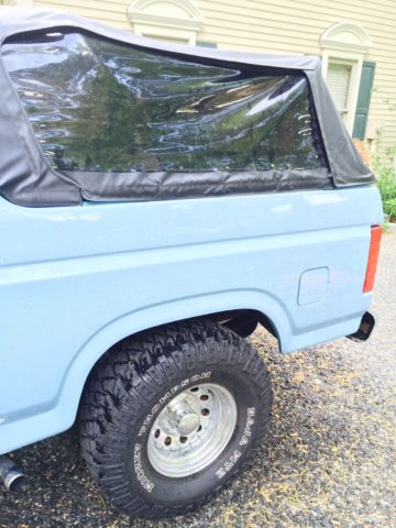 1981 Ford Bronco Convertible