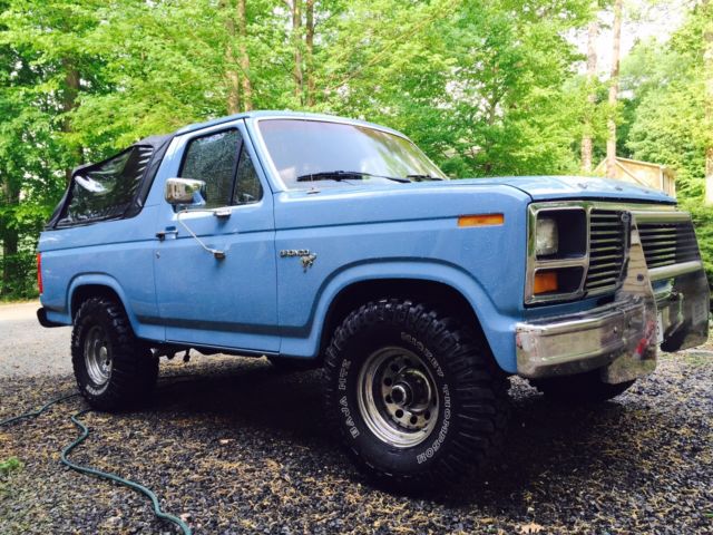 1981 Ford Bronco Convertible