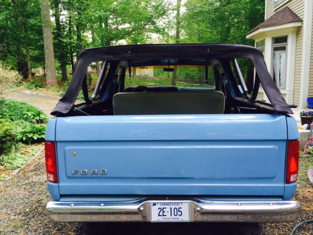 1981 Ford Bronco Convertible