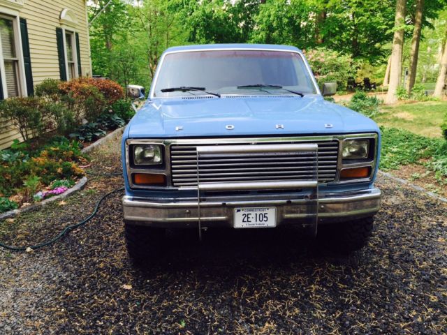 1981 Ford Bronco Convertible