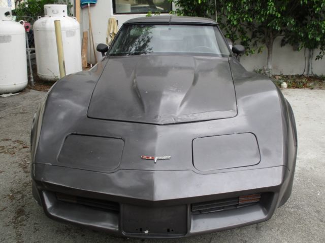 1981 Gray Chevrolet Corvette