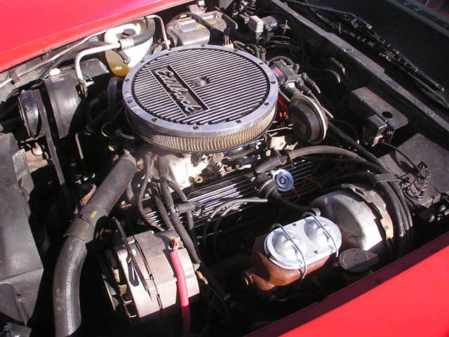 1981 Red Chevrolet Corvette