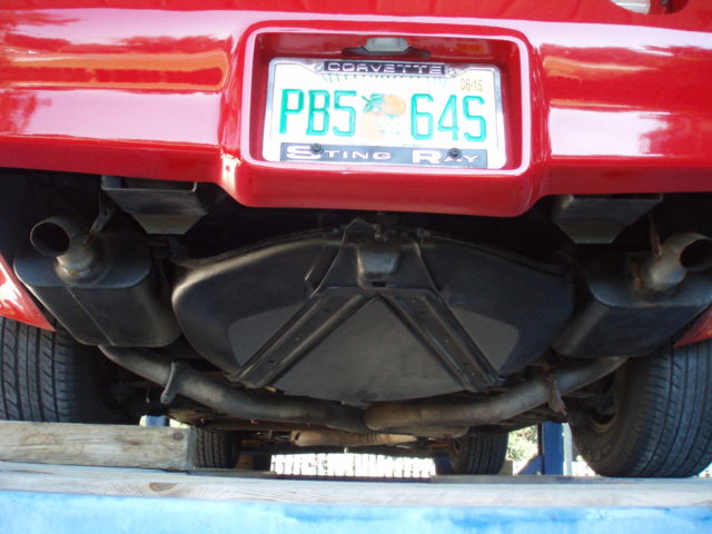 1981 Red Chevrolet Corvette Coupe