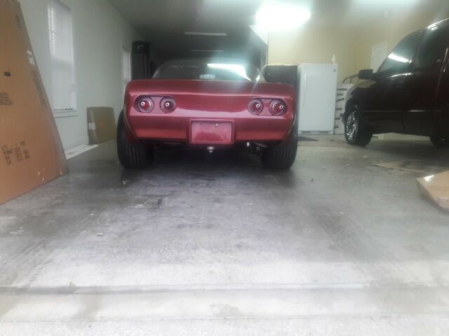 1981 brandy wine Chevrolet Corvette Coupe