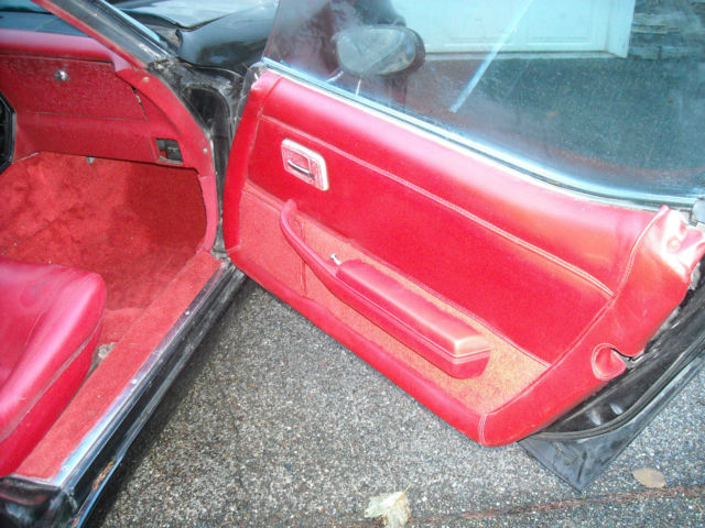 1981 Black Chevrolet Corvette Coupe