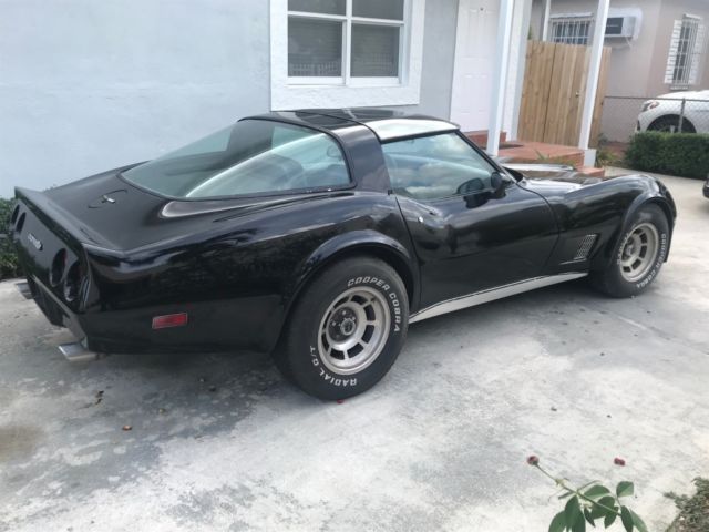 1981 Black Chevrolet Corvette