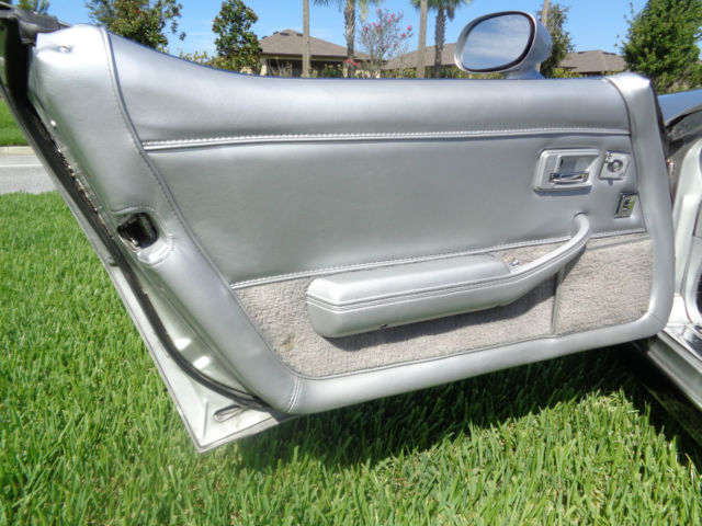 1981 Silver Chevrolet Corvette Coupe