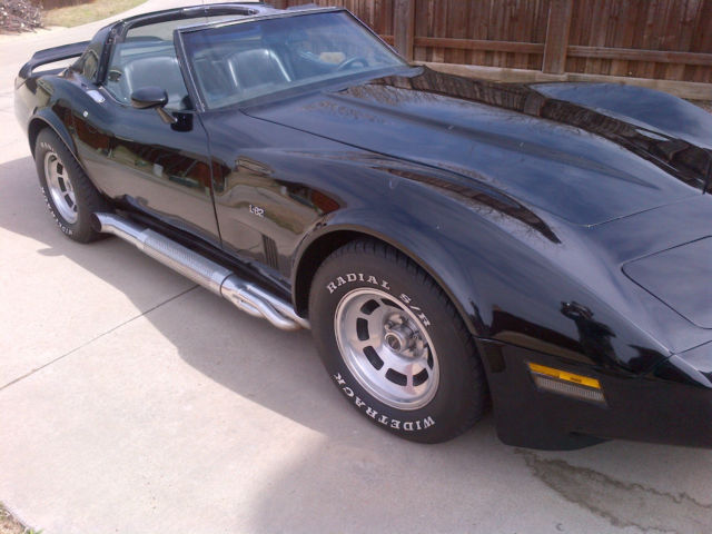 1981 Black Chevrolet Corvette