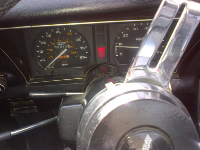 1981 Black Chevrolet Corvette