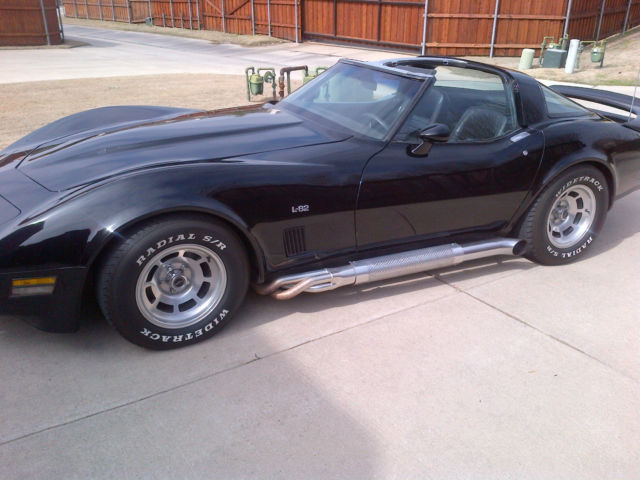 1981 Black Chevrolet Corvette